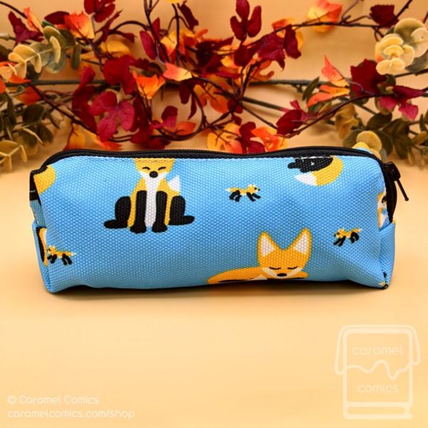 Red Foxes Pencil Bag